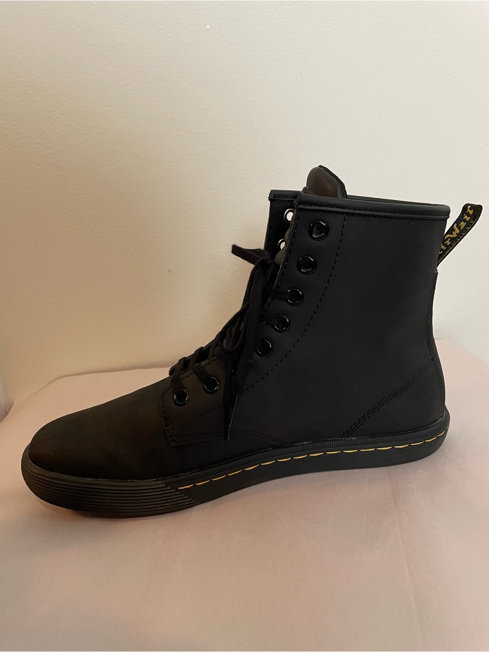 Dr. Martens Black Sheridan Lace-Up Boots - Picture 9 of 17